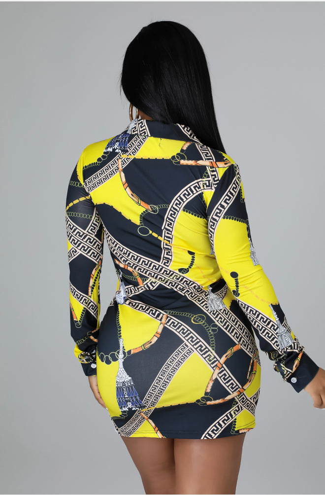 Yellow Beauty Dress