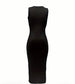 Black Plain Dress