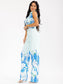 FLORAL PRINT 2PC. PANTS SET
