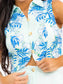 FLORAL PRINT 2PC. PANTS SET